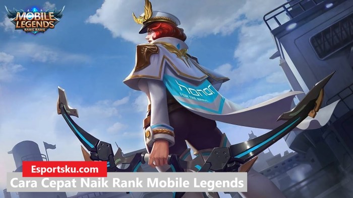 Cara Cepat Naik Rank di Mobile Legends
