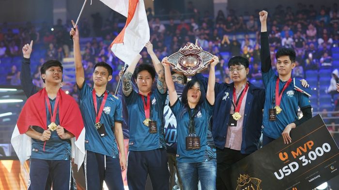 Pro Player Esports Indonesia Raih Juara Dunia Hari Ini