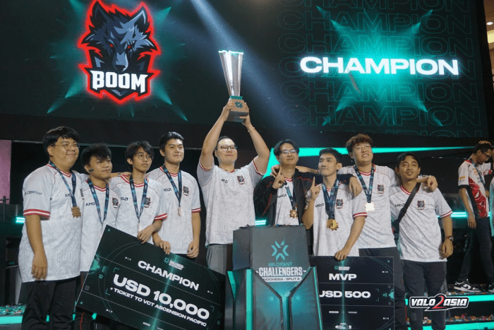 BOOM Esports Puncaki Klasemen VCT Asia Tenggara