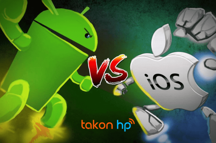 Perbandingan Gadget Android vs iOS Tahun Ini