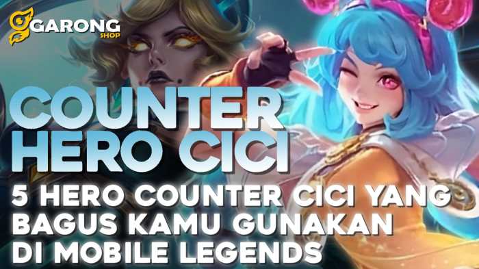 KAMU WAJIB TAU! Ini Dia 5 Hero Counter Cici yang Bagus Kamu Gunakan di ...